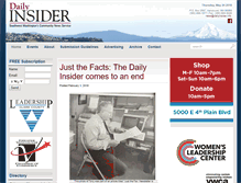 Tablet Screenshot of dailyinsider.info